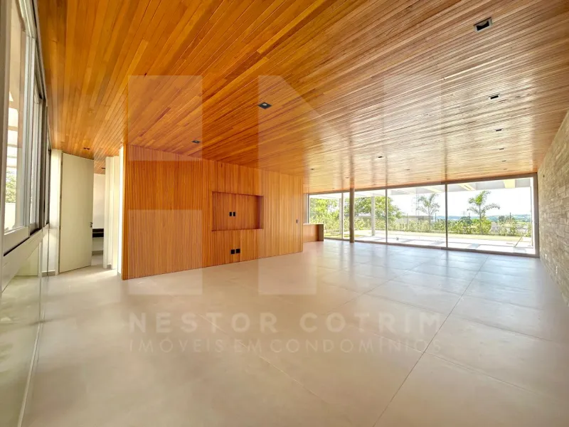 CASA CONTEMPORÂNEA À VENDA NO CONDOMÍNIO CAMPOS DE SANTO ANTÔNIO 2, EM ITU SP