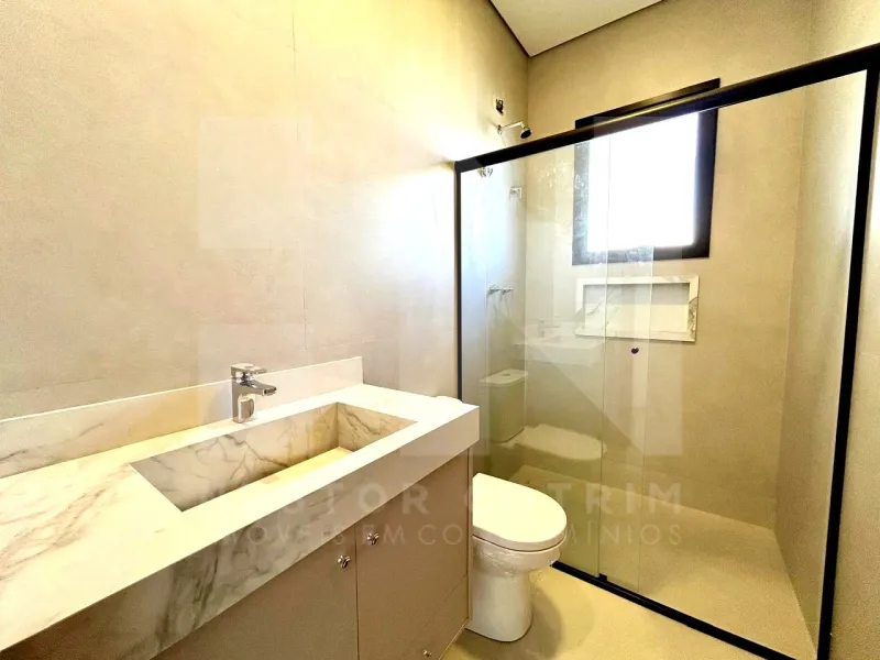 CASA MODERNA À VENDA NO CONDOMÍNIO CAMPOS DE SANTO ANTÔNIO 2, EM ITU SP