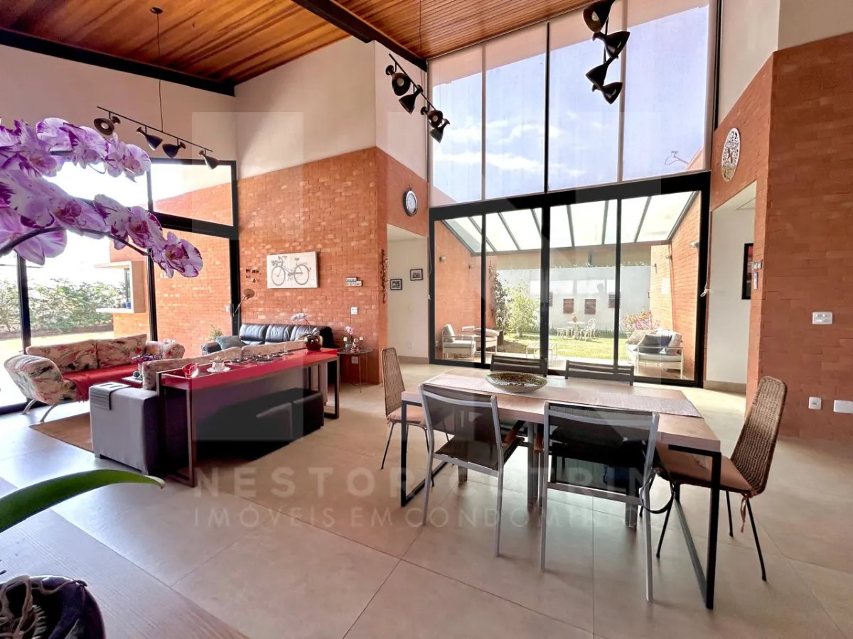 CASA CONTEMPORÂNEA NO CONDOMÍNIO CAMPOS DE SANTO ANTÔNIO 2, EM ITU SP — Itu — foto 3