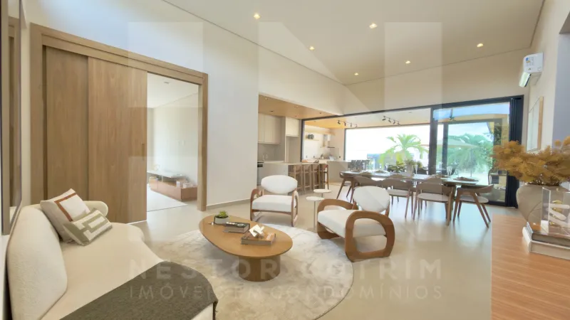 CASA MOBILIADA À VENDA NO CONDOMÍNIO CAMPOS DE SANTO ANTÔNIO 2 EM ITU, SP