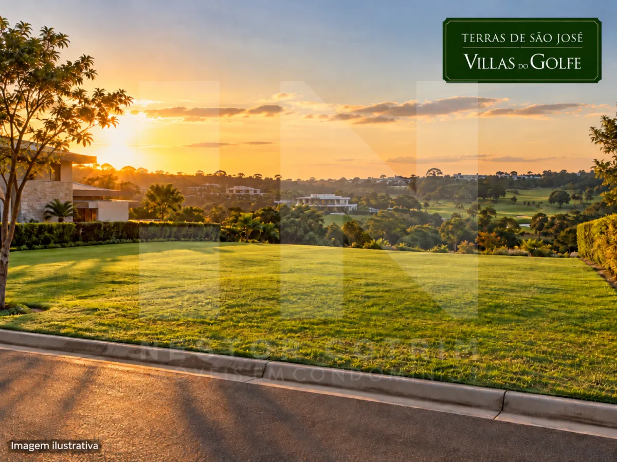 TERRENO 503M² À VENDA NO CONDOMÍNIO VILLAS DO GOLFE, EM ITU SP — Itu — foto 1